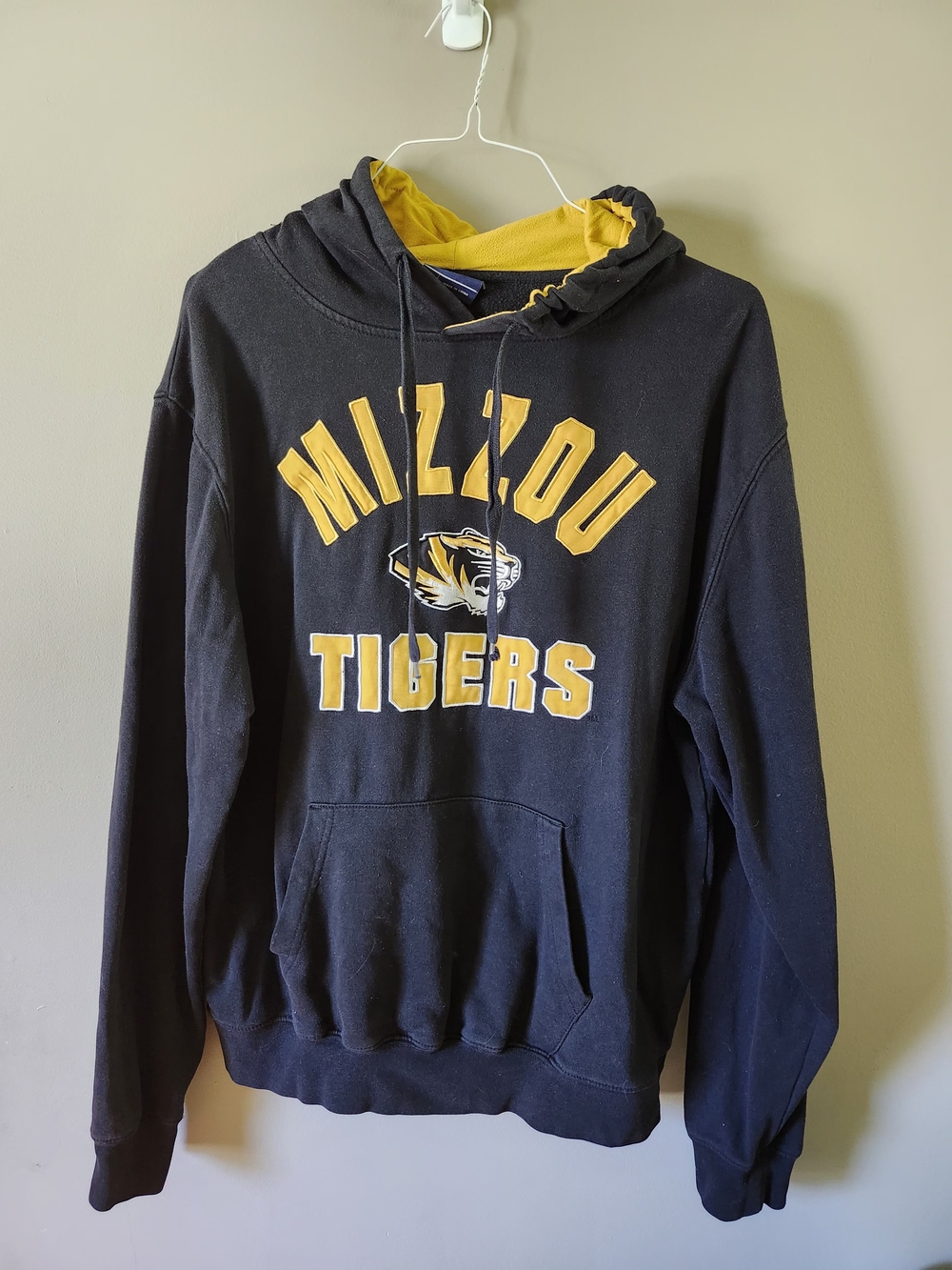 Mizzou Tigers Black & Gold Hooded Sweatshirt